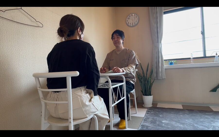 カウンセリングの様子
